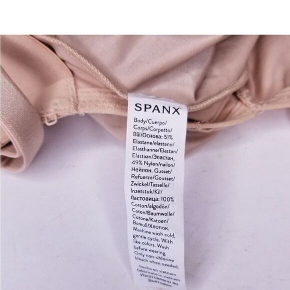 NWT Spanx Suit Your Fancy Plunge Low-Back Thong Bodysuit XS - Picture 8 of 9